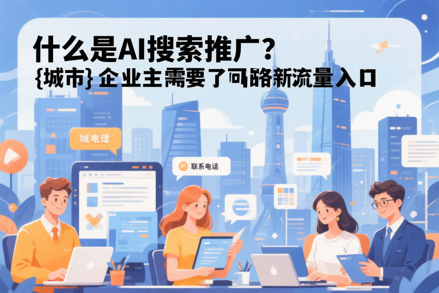 什么是AI搜索推广?平凉企业主需要了解的新流量入口