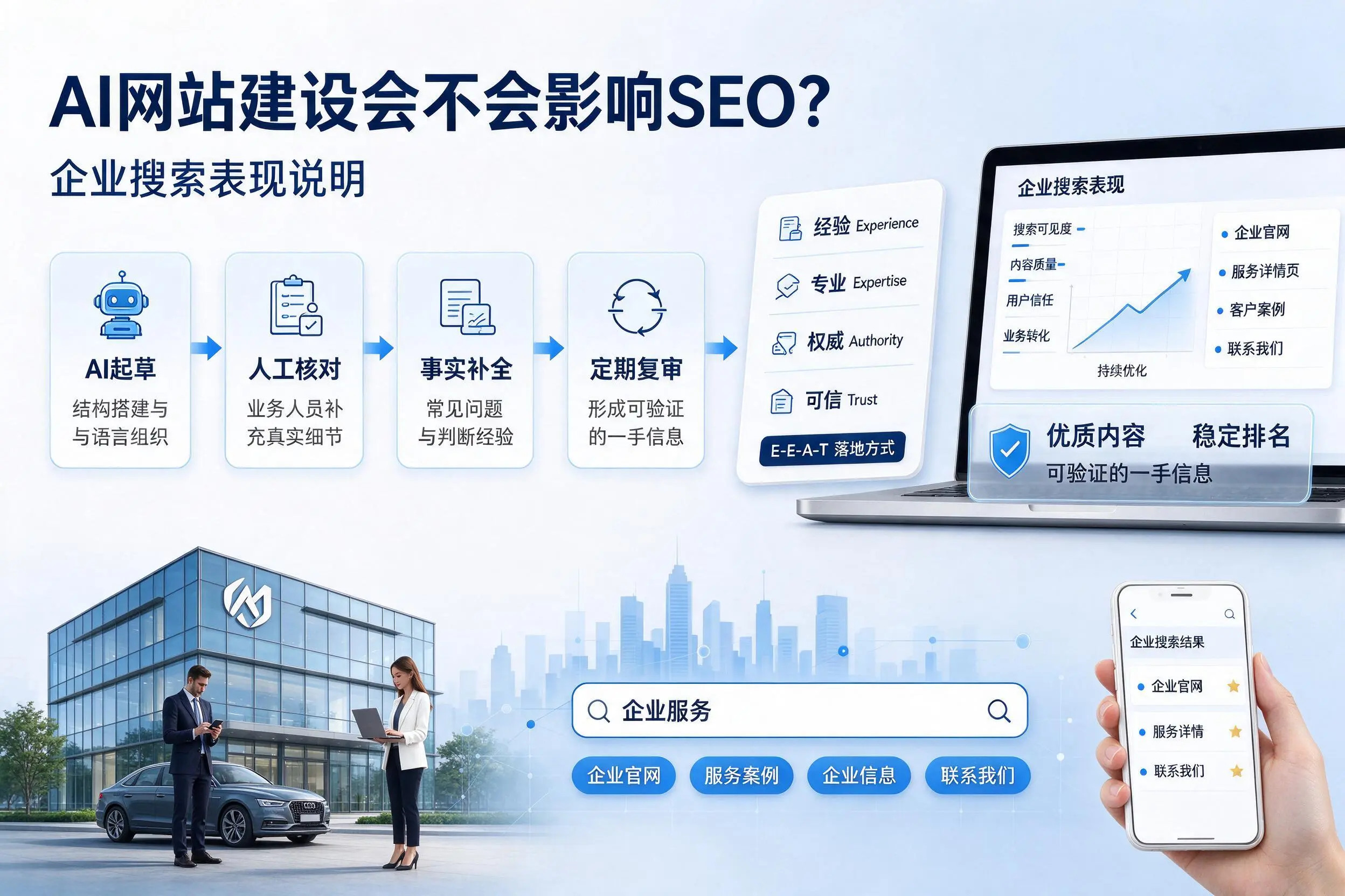 AI网站建设会不会影响SEO?平凉企业搜索表现说明
